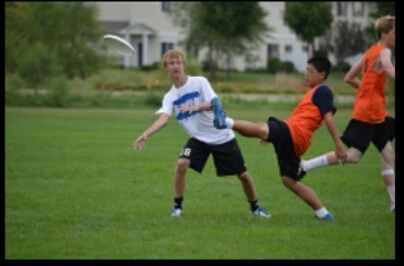 We're too white for basketball, too small for football and too slow for track... We are, ultimate frisbee.