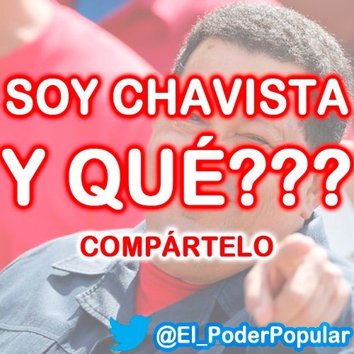 ESTUDIANTE DE DERECHO MINICIPALIZADO CHAVISTA 100%REVOLUCIONARIO CHAVES VIVE LA LUCHA SIGUE Y EL QUE NO LE GUSTE NO ME SIGA  TROPA ACTIVA DESDE EL ESTADO APURE