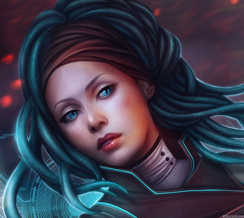 Medusa, that is my name. That is what I have been called sins I was born, because I am a snake.