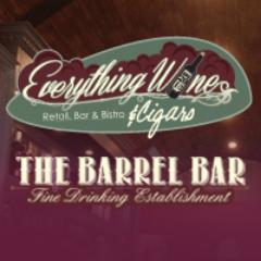 Everything Wine & Cigars now featuring The Barrel Bar.
A fine drinking establishment with  craft beer, over 150 whiskys, tap rotation, food menu- smoke free