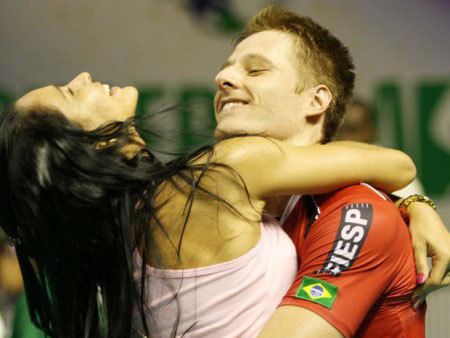 amo volei.@jaquelinevolei e @murilovolei8 vcs são minha inspiração