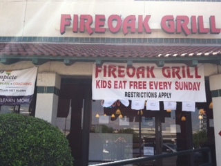Fireoak Grill Located at the corner of 183 and Oak Knoll. 12518 Research Blvd. 78759 .Great food come check us out.