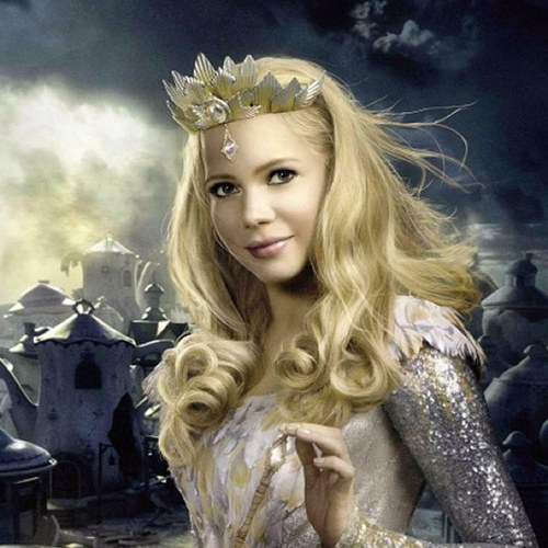 Glinda the Good. Fell in love with the wizard, Oz.