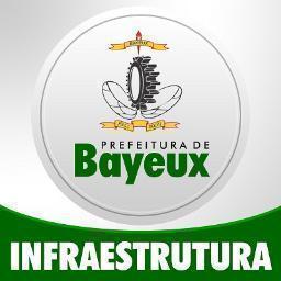 Twitter oficial da Secretaria de Infraestrutura da Prefeitura de Bayeux.