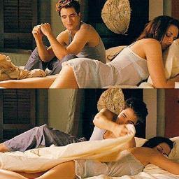 i'm a twilight fan! team edward! bella and edward are perfect! and THE HUNGER GAMES! , directioner my amazing best twitter freind is @NurbanuOral 3