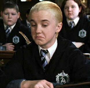 Slytherin de pura cepa, y al que no le guste que no mire. Puedo ser adorable, puedo ser borde, tú decides. Rubio natural. Absténgase Muggles.
