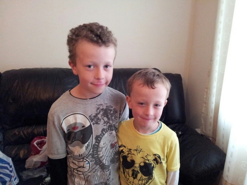 the two most important people in my life are my two boys jack and tom
