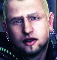 Hi! My name is JD! I'm alive again thanks to the American, I'm here to collect your American goods. I—why is this short? I wanna talk!
