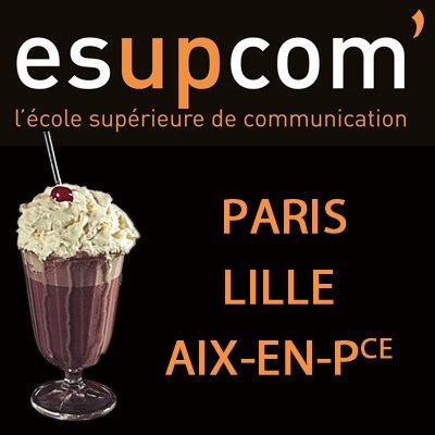 esupcom', l'école supérieure de la communication de Bac+2 à Bac+5. L'école des futurs talents de la com!