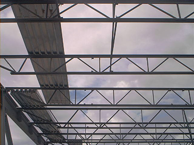 Steel Joist, Metal Deck, Struc. & Misc., Erection, Wall Panels, Metal Building Components, House Beams, Basement Reinforcement, Metal Roofing, Custom Ironwork.