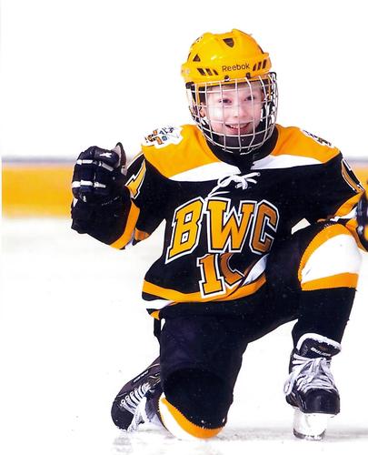 Proud hockey dad