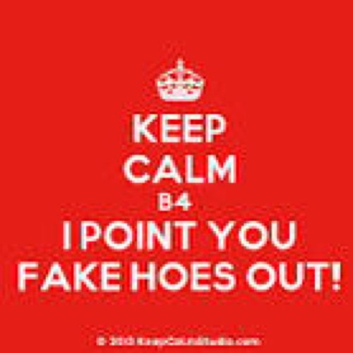 Yea point u hoes out