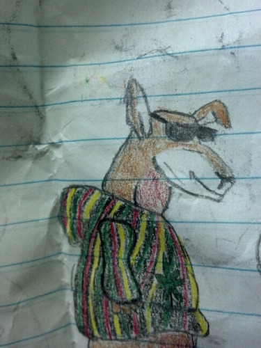 Artist, Stoner, Moron. Also I'm a pot dealing kangaroo i got everything you need in my pouch.