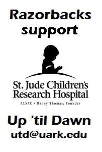 U of A students supporting the kids of St. Jude!