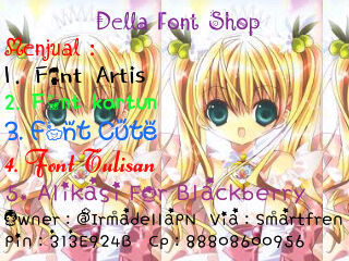 Disini menjual aplikasi dan font yang lucu dan menarik!Harganya dijamin Murah Meriah deh :D ! Bayar melalui via pulsa smartfren :) !Yg mau beli tinggal DM :) !