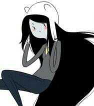 I'm Marceline, the /vampire/ queen. I like having fun with my buds and eating shades of red... or pink #Engaged to @MarshallLeeVP