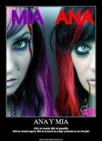 Sólo quiero ser perfecta, si no lo soy no tengo por que estar viva!!!,  ( luchando día a día contra mi misma)