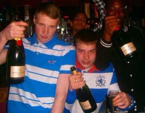 This is for everyone that knows a saturday night millionaire, a top level wanker that blows his beans in west end clubs, working 9-5 in a dead end job!