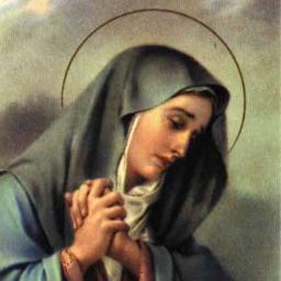 Jesus disse à mãe: Mulher, eis aí o seu filho. Depois disse ao discípulo: Eis aí a sua mãe E dessa hora em diante, o discípulo a recebeu em sua casa.
