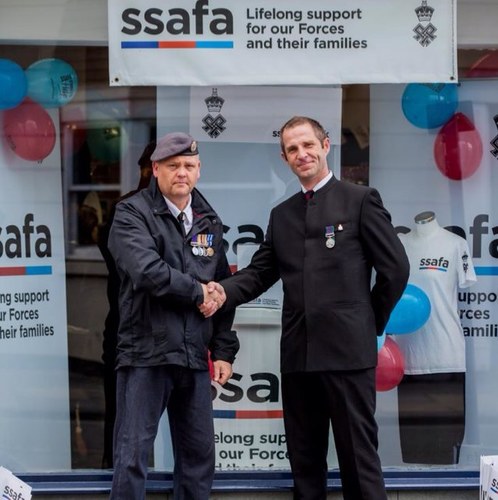 SSAFA charity shop in Redcar helps raise money and awareness to provide lifelong support for our Forces and their families.