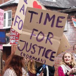 If ever injustice threatens, know that Justice Norman is out there defending your justice! Justice out
