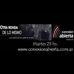 Una charla de bar, pero en el aire. Martes 23hs. http://t.co/kh47RLFxzw