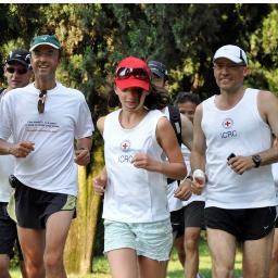 On 8 May, ICRC staff in Geneva and at more than 30 delegations, together with 30 National Societies, will organize a global sports relay.