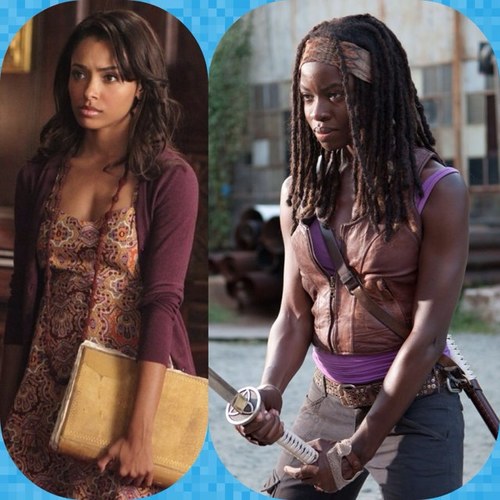 Hi i'm Michonne from walking dead and Bonnie from vampire diaries please follow i follow back!