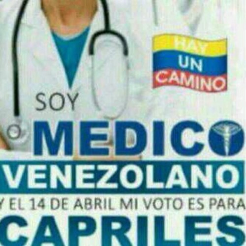 Médico Internista/De derecha/Ánimo Venezuela!!