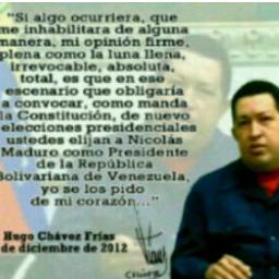 venezolano Nacionalista anti imperialista,con un profundo amor a mi Patria,venezolana y su cultura y CHAVISTA