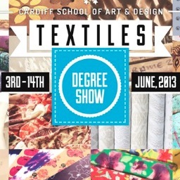We would like to invite you to our Textiles Degree Show at Cardiff Metropolitan University. From 3rd- 14th June. Work by final year textile makers and designers