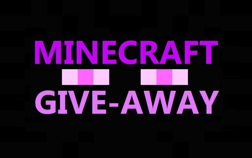 Minecrafters! 

I will be giving away A LOT of free stuff relative to minecraft!

All you have to do is follow my channel to find out when you can win!