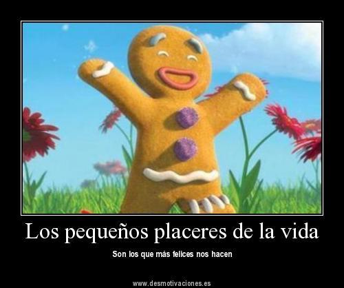 los pequeños placeres de la vida y humor (Y)