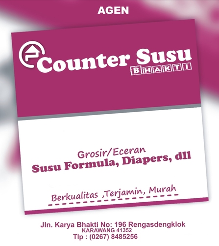 Agen Susu Formula & Diapers.