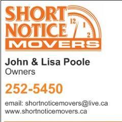 ShortNoticeMove's profile picture. Proud to be a family business; We go the extra mile to give you great customer service!