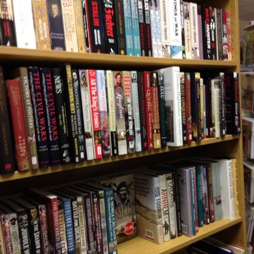 Cumbria Books and The Lakes Bookshop in Bowness-on-Windermere. Great book bargains especially in Miltary History and books about the Lake District.