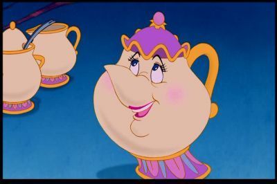 Hello Dearies! I am Mrs.Potts! The main caretaker of The Master's kingdom. If you'd like a spot of tea, hahaha, be sure to let me know!