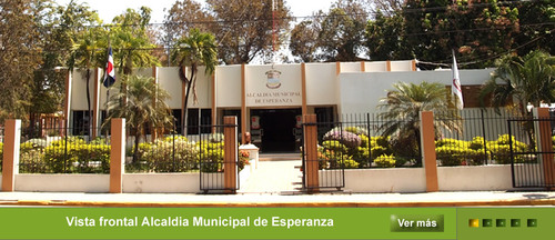 El Ayuntamiento de Esperanza, se encuentra ubicado en el Centro de este municipio prospero, se encuentra dirigido por el Alcalde Ing. Bolivar G. Mena L.