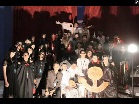 Our class=full of crazy, idiot people who can always make laugh, we share tears, we share stories, we share exam answers, everything | X-9 SMAN 16 Sby 2k12/2k13