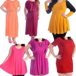 We will be selling a wide variety of clothes. We will be specializing in plus size clothes for women
