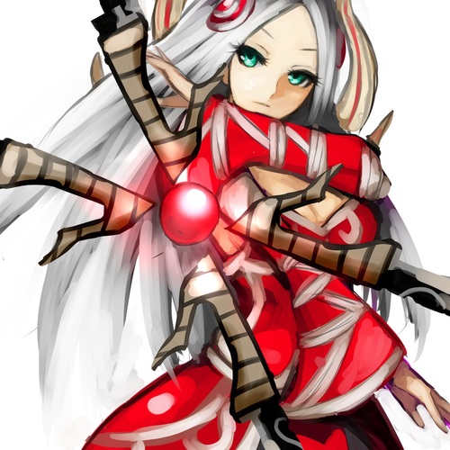 La espada baila, entonando su melodia de sangre. #LolRolSP