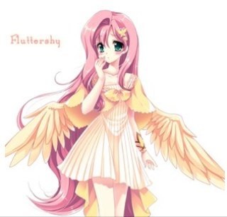 flutterfever's profile picture. Um hi. Im fluttershy. I love to take care for all the animals here in ponyville and hang with my friends but im a little shy. Just...a little (mlp humanized rp)