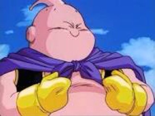 I'm Buu! Buu was created by the wizard Babidi. But don't worry, Buu is nice! Buu won't hurt you!
#TeamBuu