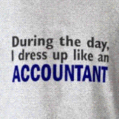 Accounting, Bookkeeping, CPA, QuickBooks and Taxes - Just your typical, every-day Superhero with a calculator and pocket protector.