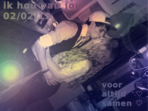 Ik hou. Van jou sanne