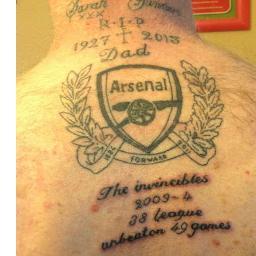 gooner till the end the only team in london  say what i think if people dont like it you can always unfollow me gooners stick together always
