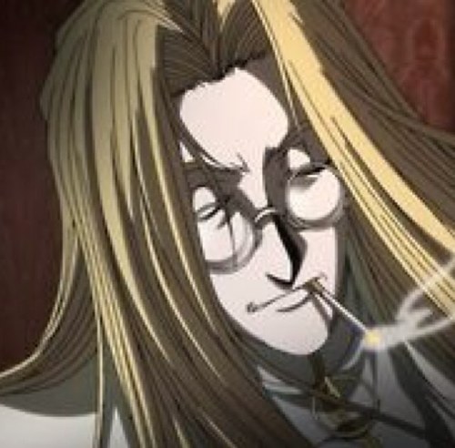 Luke Valentine, a warrant officer for Millennium. Convinced that he will be the one to surpass Alucard in every way possible, he'll contribute all to the plan.