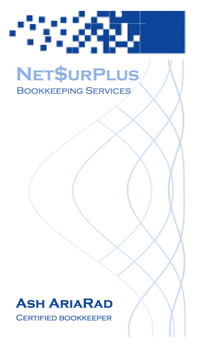 NetSurPlus provides professional bookkeeping services to small, medium, and local/home-based businesses.