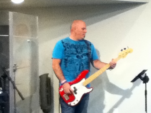 Bass player for Life Song Church, Auto Worker