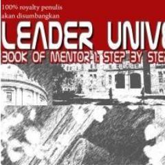 LeaderUnivStory's profile picture. Akun utk buku pertama Leader University, Step by Step Leader. Buku  dari @MArafatImamG. Pesan buku ini dgn harga diskon di @Bukubabe
